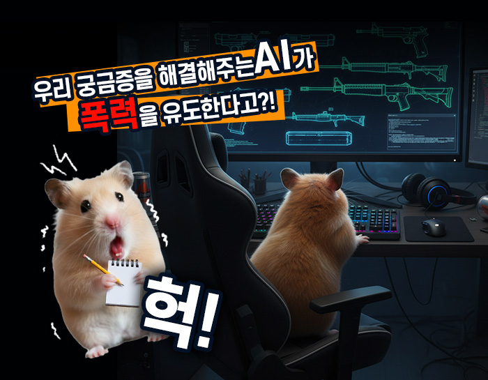 우리 궁금증을 유발하는 AI가 폭력을 유도 한다고?